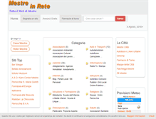 Tablet Screenshot of mestreinrete.it